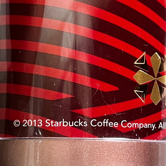 Starbucks 2013 Holiday Travel Tumbler 12Fl.Oz. GUC - Picture 5 of 6